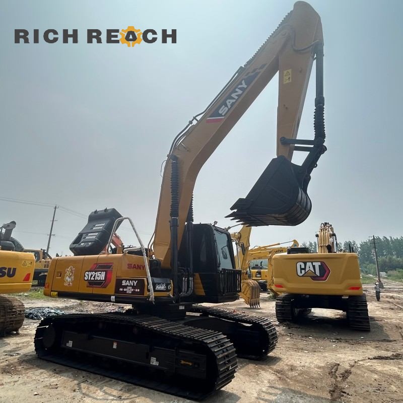 Bucket linkage and high-strength teeth of a 2020 SANY 215H excavator priced at $31,944